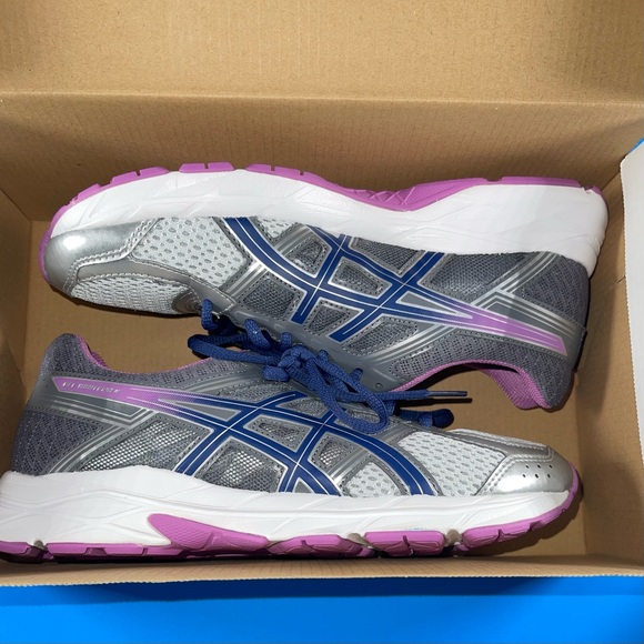 Asics Gel-Contend 4 Silver/Campanula/Carbon - Picture 11 of 11